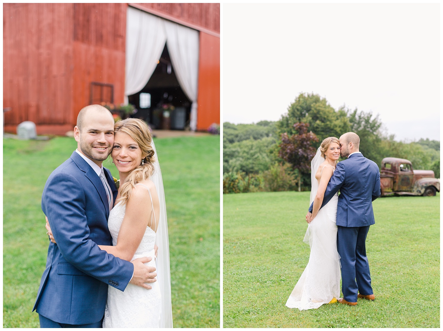 Romantically Rustic Wisconsin Barn Wedding