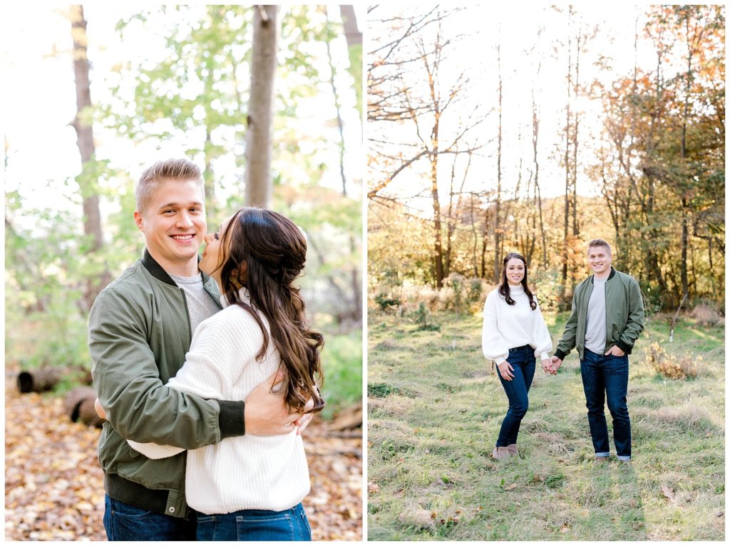 Wisconsin Fall Engagement Photographer