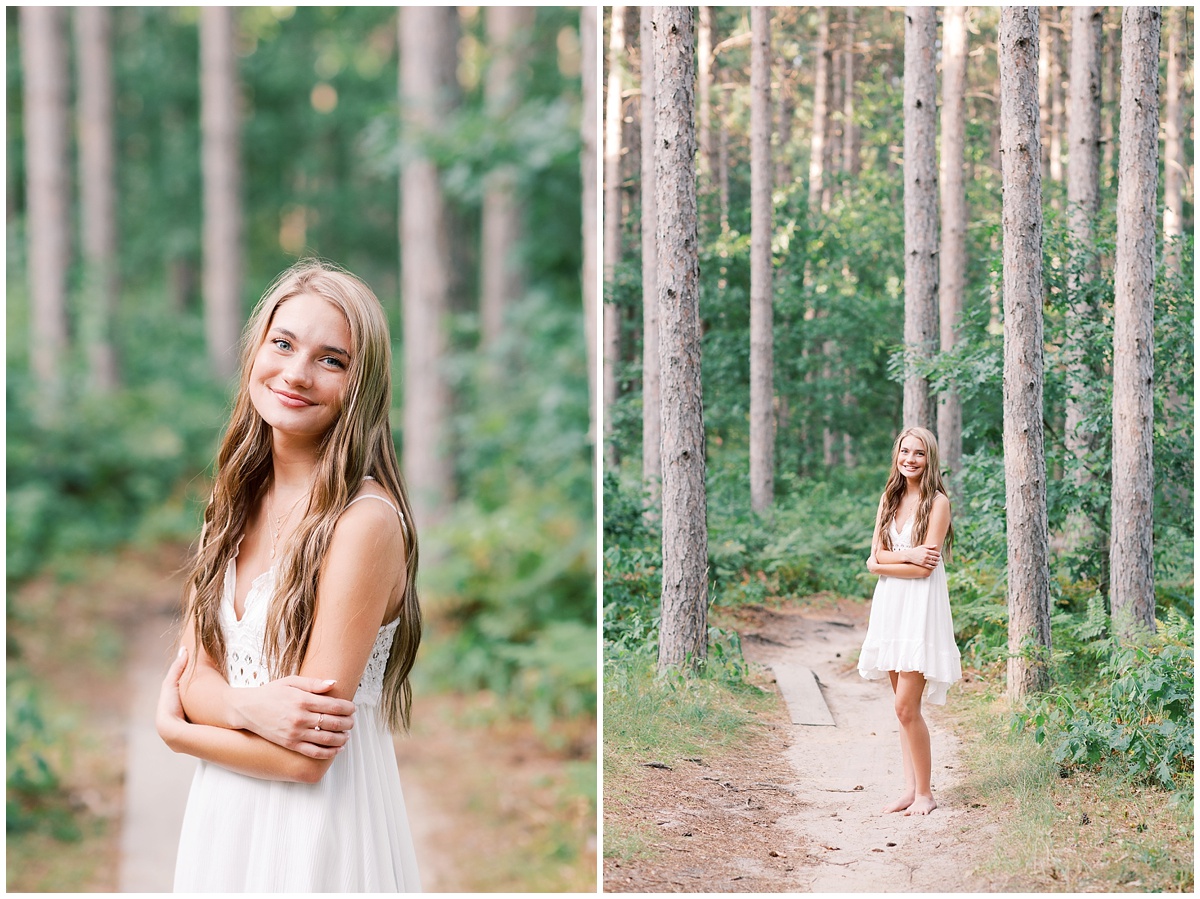 Grace | A Sunny Beach Senior Session at Russell Memorial Park | Thorp ...