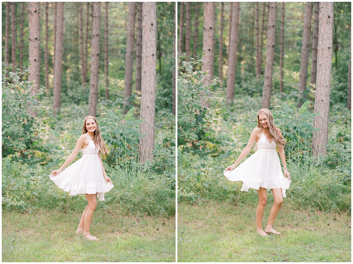 Grace | A Sunny Beach Senior Session at Russell Memorial Park | Thorp ...