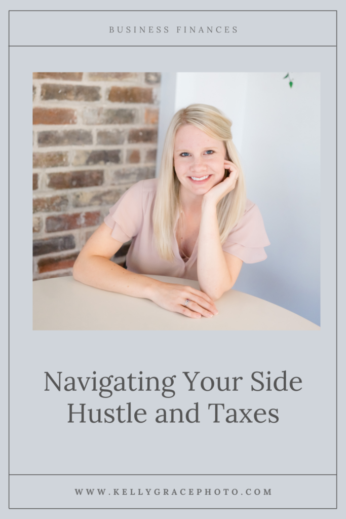 navigating your side hustle and taxes, business taxes, accounting