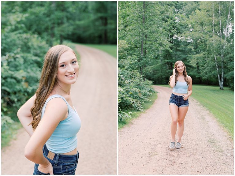 Lexxie A Twin Senior Session Cadott High School Class of 2021