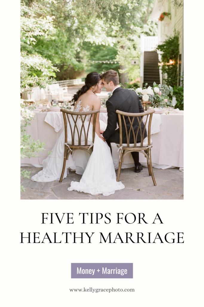 5 tips for a healthy marriage
