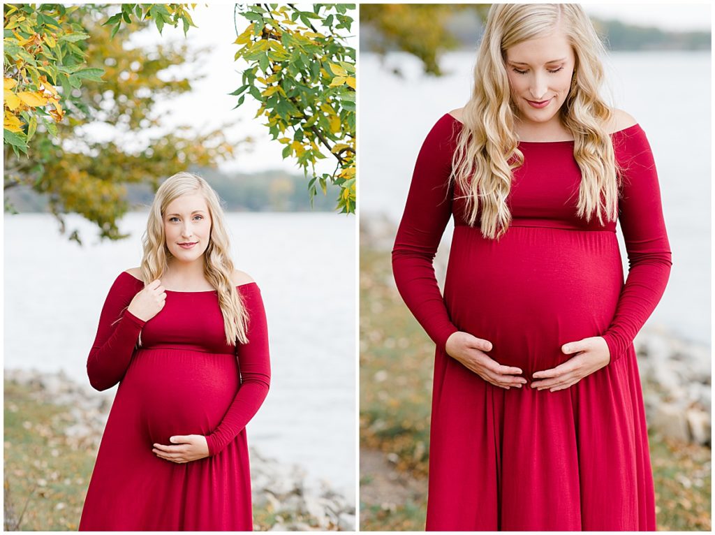 A maternity session at Edgewater Park