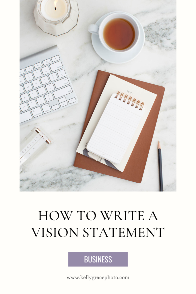 how to write a vision statement