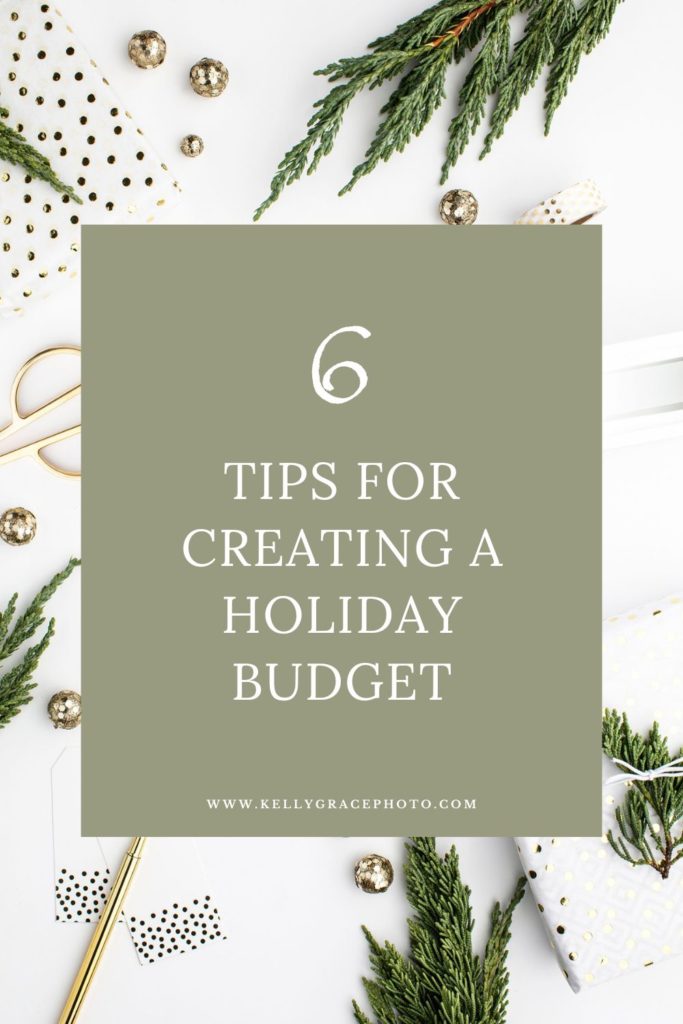 6 tips for creating a holiday budget